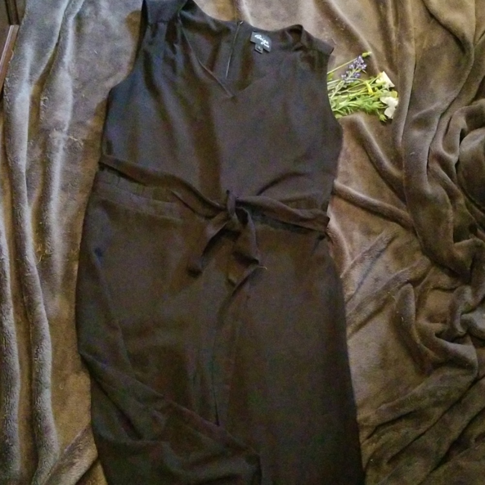 Black pantsuit